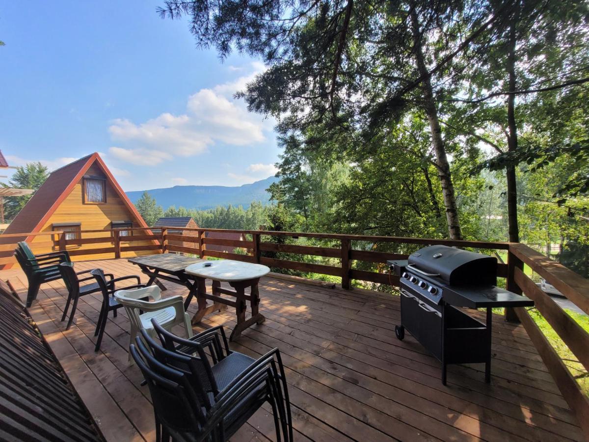 Domek Caloroczny Nad Zalewem U Podnoza Gor Stolowych Радкув Экстерьер фото